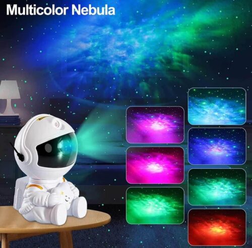 Laser Stars and Nebula Projector / Standing mini Astronaut
