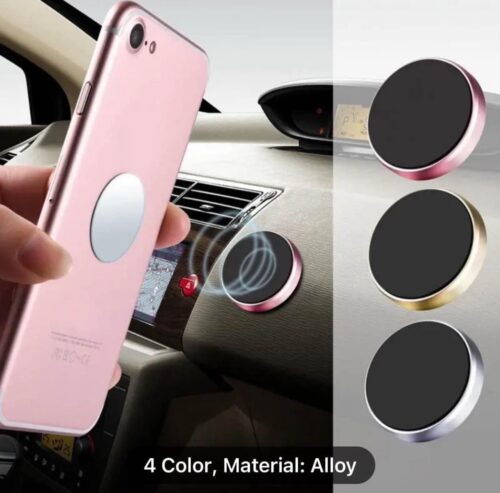Magnetic Phone Car Holder Universal Magnetic Mount Bracket Stick On Car Dashboard Wall