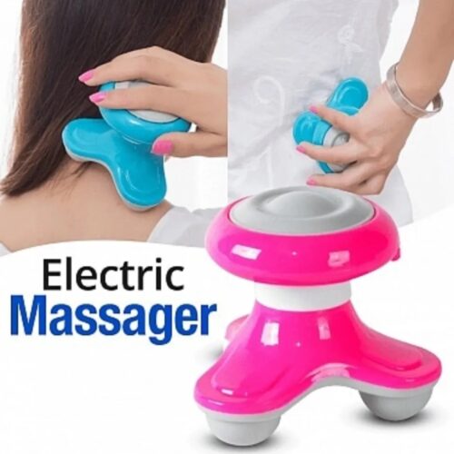 HANDHELD MINI ELECTRIC MASSAGER XF-69 USB VIBRATING BODY MASSAGE HEAD SHOULDER BACK MASSAGER IN RANDOM COLOR