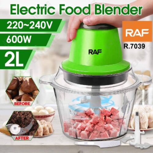 RAF Electric Food Processor Meat Grinder 2L