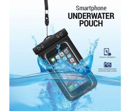 Universal Waterproof Underwater Mobile Pouch Dry Bag For Smartphones Under 5.5 Inches Multicolor
