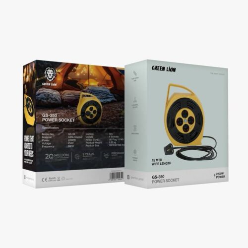 Green Lion GS-350 Power Socket - Yellow