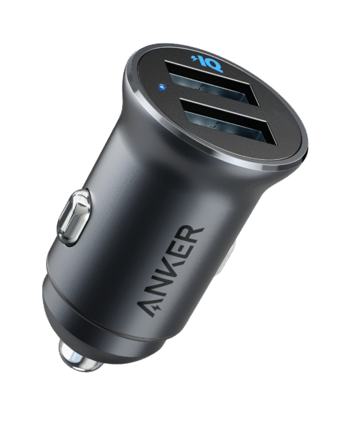 Anker PowerDrive 2 Alloy Metal Mini Car Charger