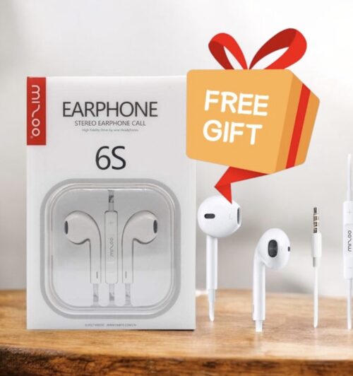 MIZOO 6S AUX 3.5mm HEADSET FREE GIFT 🎁