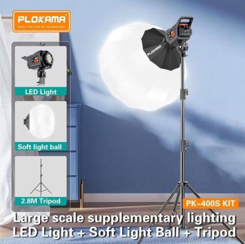 100W Sun Lamp Photography LED Video Light Remote Control for Live Streaming Photo Video Recording Daylight-Balanced (100W Sun Lamp LED Light+7 FEET Tripod)
