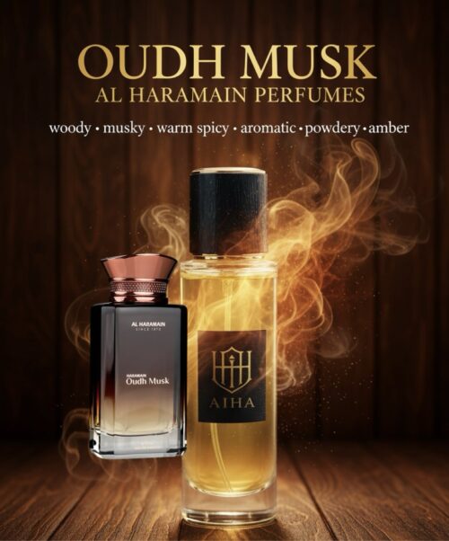 Inspired by:Oudh Musk Al Haramain Perfumes