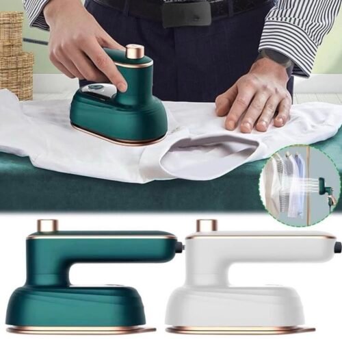 Mini Handheld Iron Dry/Wet Ironing 2 in 1 Design Fast Heat Ironing Machine Travel Handheld Garment S